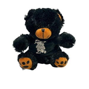 Teddy black bear Giftable World 7” stuffed‎ animal plush East Atlanta T-shirt